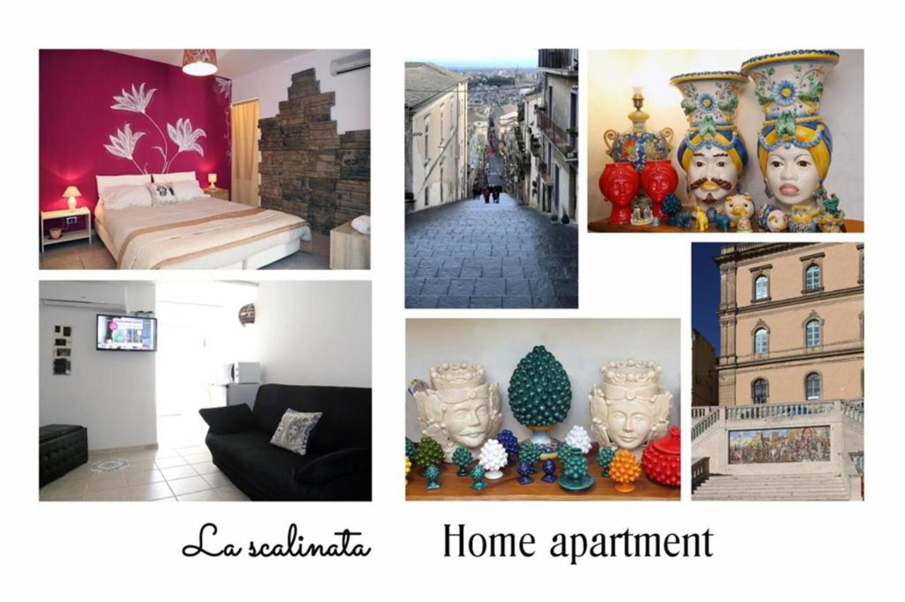 La Scalinata Home Apartment Caltagirone Eksteriør billede